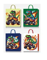 Пакет подарочный "Мой динозавр" 31*42*12 см