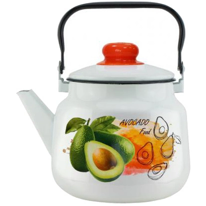 Чайник эмалированный 3,5л "Авокадо" 01-2713/4