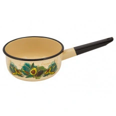 Ковш эмалированный 1,5л "Avocado" Appetite цилиндрический без/кр С2008*