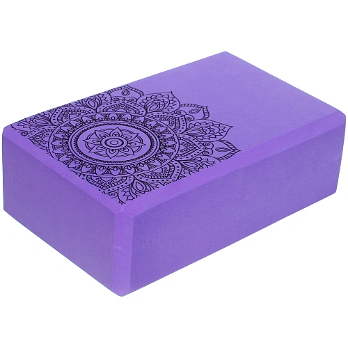 Блок для йоги Лотос, микс_5