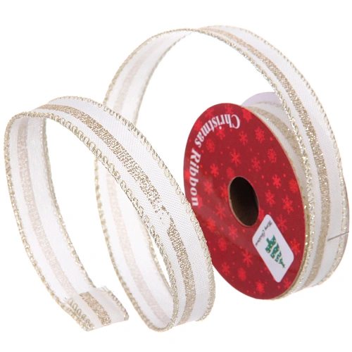 Лента для декорирования "Млечный путь" 1,5 см, 2,7 м, Белый