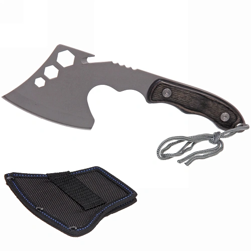 Топор туристический 260*85*4мм в чехле F005