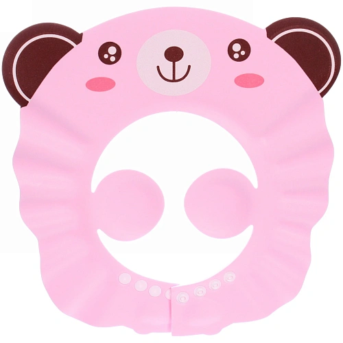 Козырёк для купания детский Magic Water - Мишка Бани, микс 2 цвета, d-30 см, d головы 15 см (пакет)_5