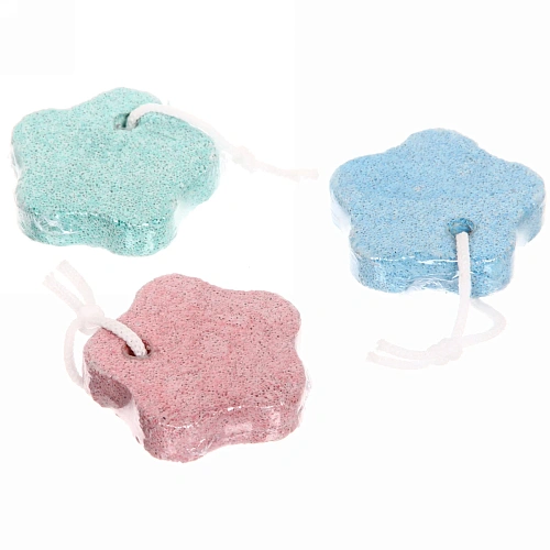 Пемза для ног Цветок, цвет микс, d-7см_8