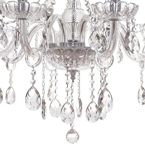 Люстра подвесная в стиле барокко Alfemminile 840Вт 25-DZ888 со стеклянными основаниями_40