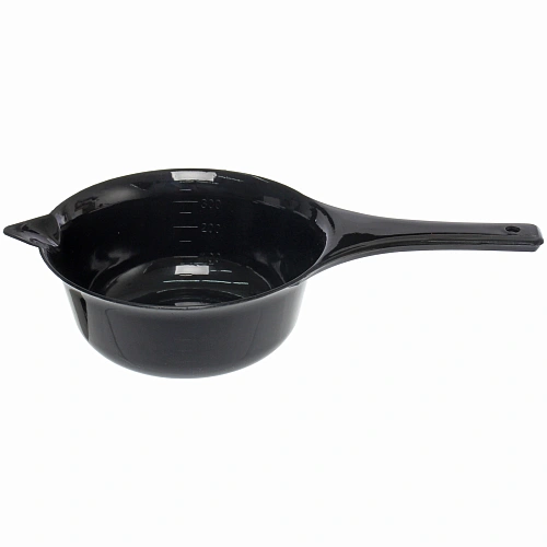 Чаша для окрашивания, с удлинённой ручкой, 300 мл, d = 12 см, цвет чёрный_4