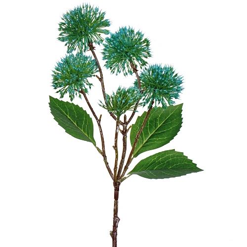 Цветок искусственный "Natur" 50см Каштан синий