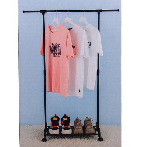 Вешалка гардеробная напольная на колесах ПЕРФЕКТХАУС, цвет черный, нагрузка до 15 кг, 9835135см_8