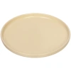 Тарелка керамическая "Акварель" 20,5см*2,5см, бежевая