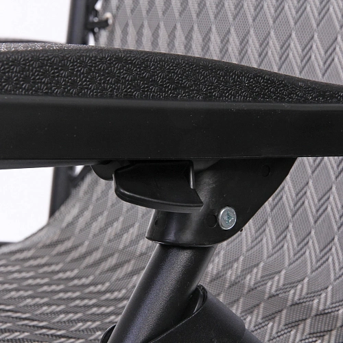 Шезлонг-кресло Уют,17764113 см с подголовником, 2 положения, соты_11