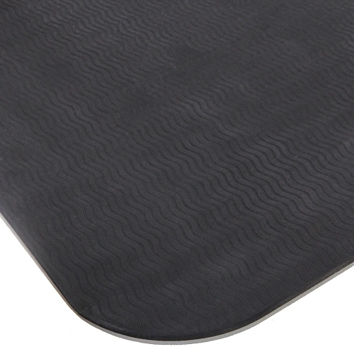 Коврик для йоги 6 мм 183х80 см Энергия 2х сторонний TPE, серыйчерный_9