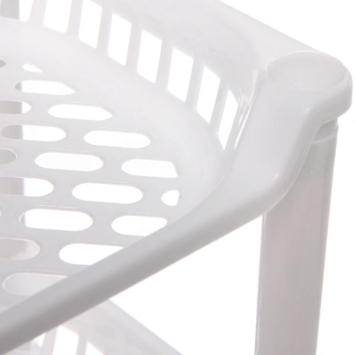 Этажерка настольная универсальная БИСКОТТИ, цвет белый, три секции, 1753434см_5