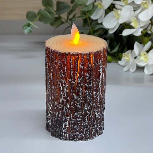 Сувенир с подсветкой "Свеча - Дерево" 7,5*12,5 см