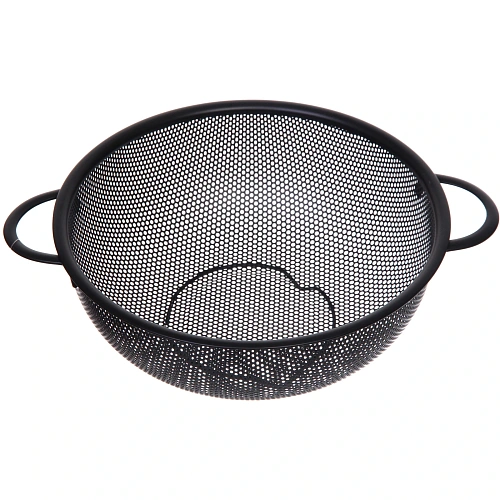 Дуршлаг металлический Black 22см с ручками_3