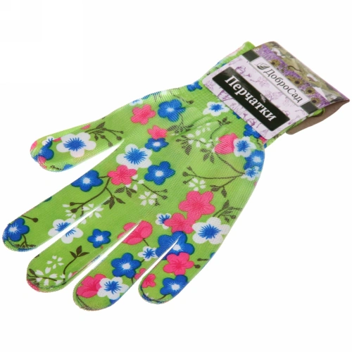 Перчатки нейлоновые "Лайт-Гламур" 8 р-р ДоброСад