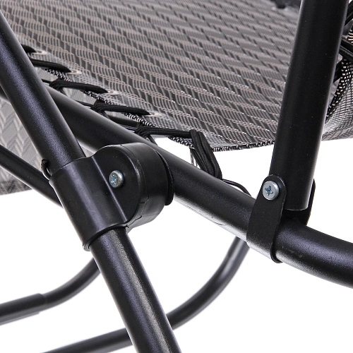 Шезлонг-кресло Уют,17764113 см с подголовником, 2 положения, соты_13