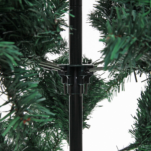 Ёлка Финская 240 см, ПВХ, шишки, ягоды (1883 веток)_6