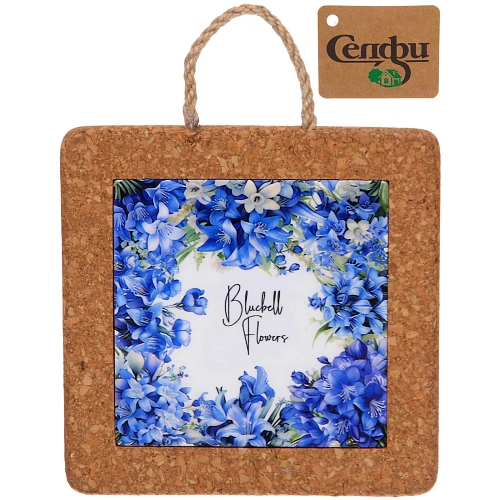 Подставка декоративная 14,5*14,5см "Лилии"