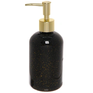 Дозатор для жидкого мыла 380 мл черный F150-4