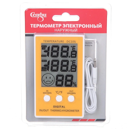 Термометр электронный наружный DC-105 (-40 +50 С)_4