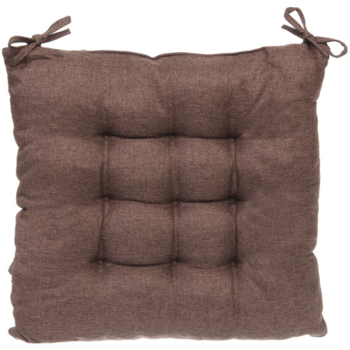 Сидушка на стул "PRIMO" 40*40 см, цвет шоколад