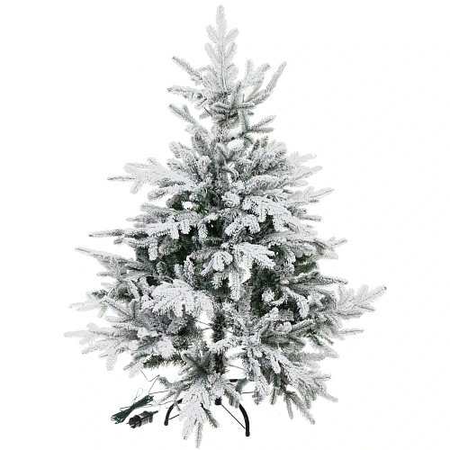 Ёлка светодиодная Лесное сияние 120 см (392 ветки) 200 ламп LED, резина_6