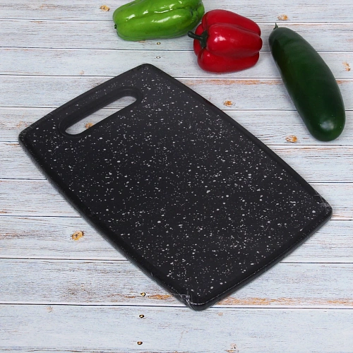 Доска разделочная пластиковая Stone 20301см Песок темный_3