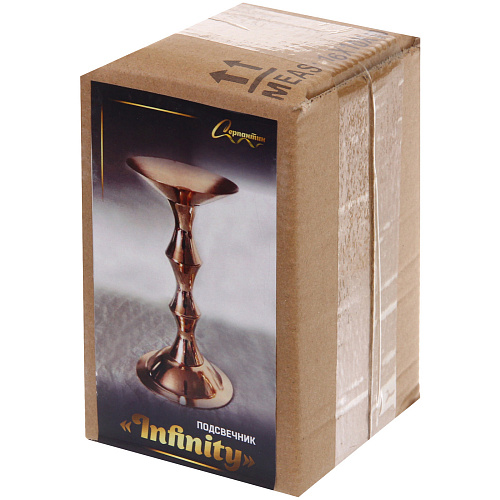 Подсвечник INFINITY 1699 см, Золото_4