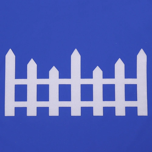 Украшение новогоднее "Забор новогодний" 52*25 см