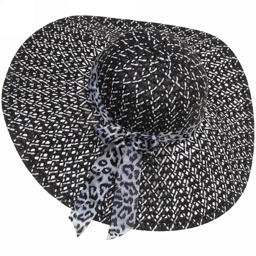 Шляпа женская с широкими полями TiraMiSu- Стелла, микс 8 цветов, р58, ширина полей 14 см_9