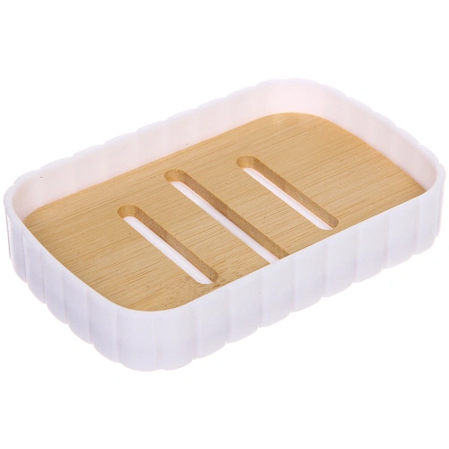 Мыльница Барио белая