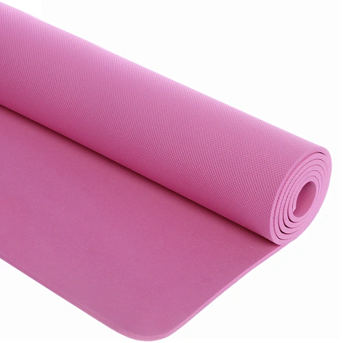 Коврик для йоги 6 мм 173х61 см Умиротворение EVA, розовый_3