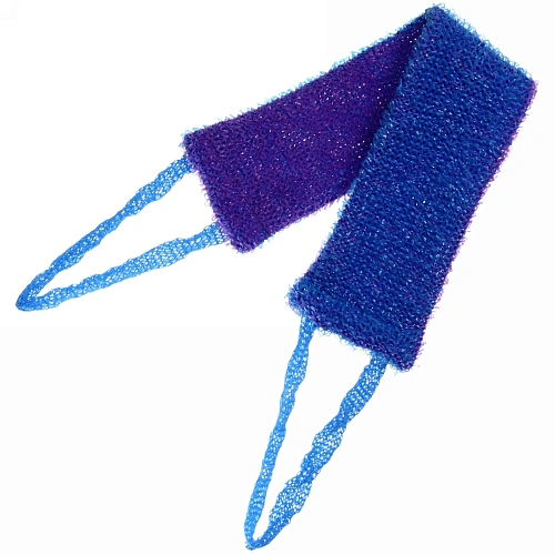 Мочалка для тела полипропиленовая Пояс банный, двусторонний, 5010см_3