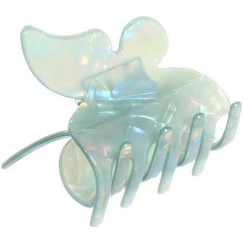 Заколка-краб для волос  ЭЙФОРИЯ ФЛО, пинто, микс 6 цветов, 4,7см (блистер Кокетка)_7