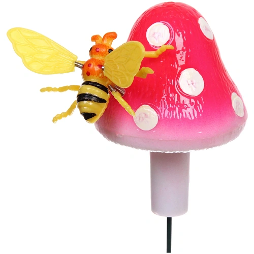 Фигура на спице Пчёлка на грибочке 60 см (фигура 1011 см), микс_4