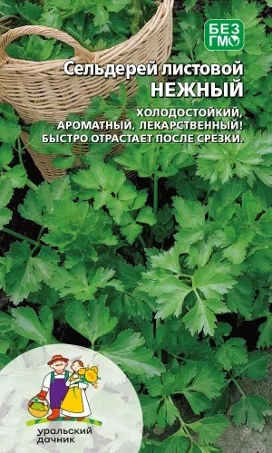 Семена Сельдерей Нежный - листовой 0,25 гр (УД) Е/П