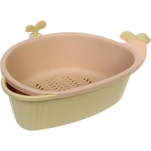 Дуршлаг пластиковый SEGRETO Кит 3321,512см  оливковый_3