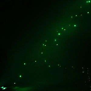 Гирлянда для дома на батарейках 1,5 м 15 ламп LED, 1 реж.,IP-20, Зеленый