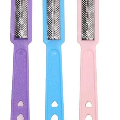 Терка для ног "Manicure set", двухсторонняя, цвет микс, 16,5см
