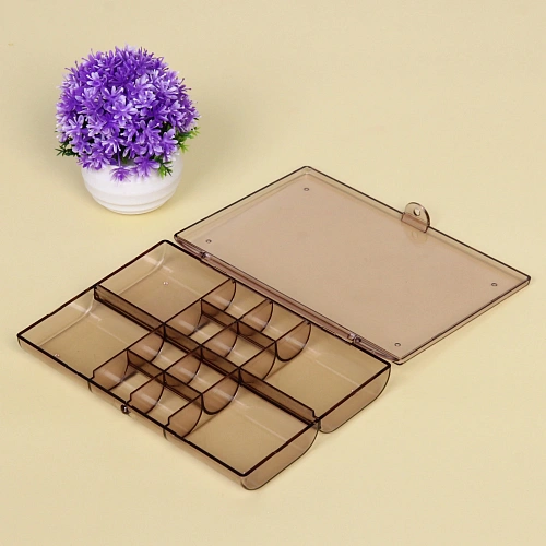 Органайзер для хранения ТАРТИ ТАН, цвет прозрачный, 131853см (упаковка коробка)_4