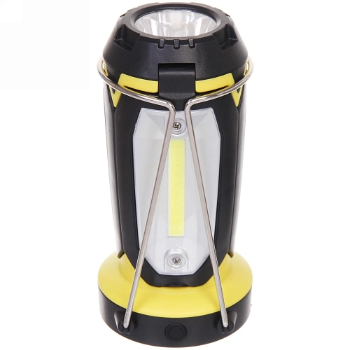 Фонарь туристический, 6 режимов, 1XPE+3COB,  аккумуляторная батарея 1200mAh, 7145см, USB 8801_6