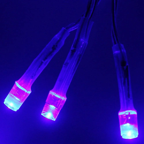 Гирлянда для дома СЕТКА ш2,0 в1,5м 144 лампы LED, прозрпров,8 реж, IP-20, Синий (возможность соединения)_30
