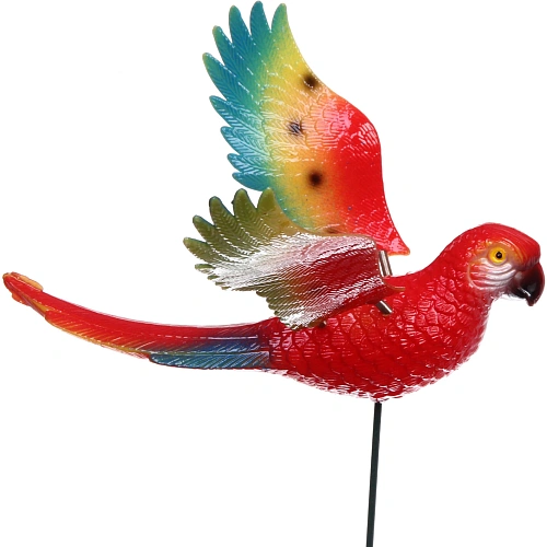 Фигура на спице Попугай 60 см (фигура 1722 см) для отпугивания птиц, микс_8