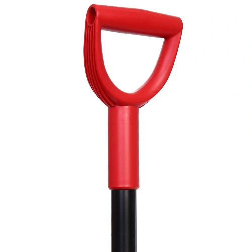 Лопата садовая штыковая 119см закругленное лезвие металл черенок, с пластиковой V ручкой 7902_5