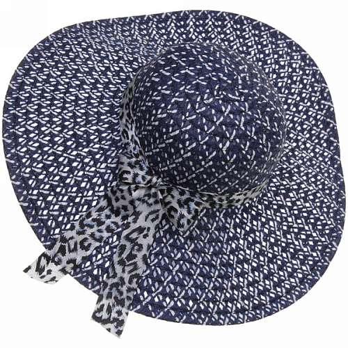 Шляпа женская с широкими полями TiraMiSu- Стелла, микс 8 цветов, р58, ширина полей 14 см_12