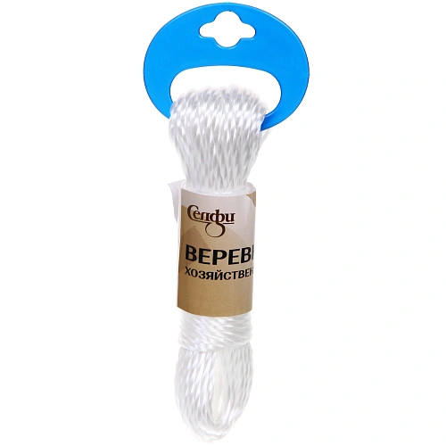 Веревка хозяйственная Селфи, 3 мм, 15 м, микс_9
