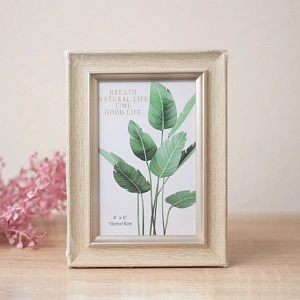 Фоторамка 10*15см "Афины" серый, пластик