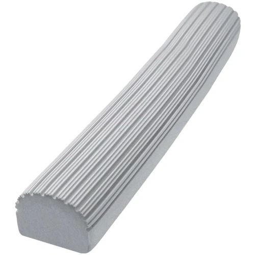 Губка для швабры ПВА со складным отжимом 33 см серая