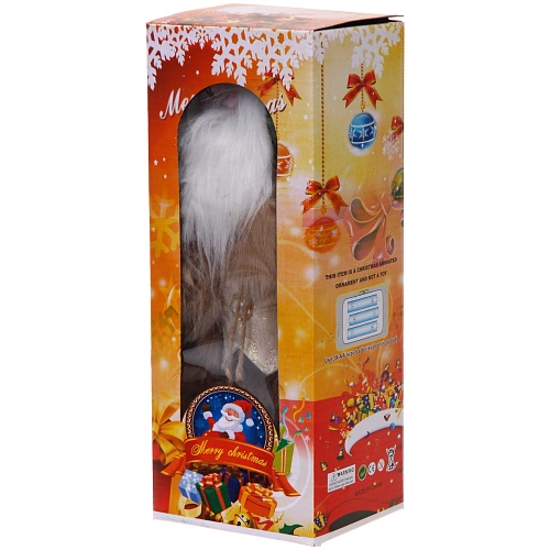 Дед Мороз - Лесовичок Волшебная борода 30 см, Шампань_6