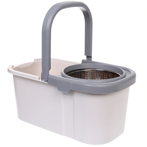 Набор для уборки Селфи Мастер (ведро, швабра, две насадки) в цветной коробке_13